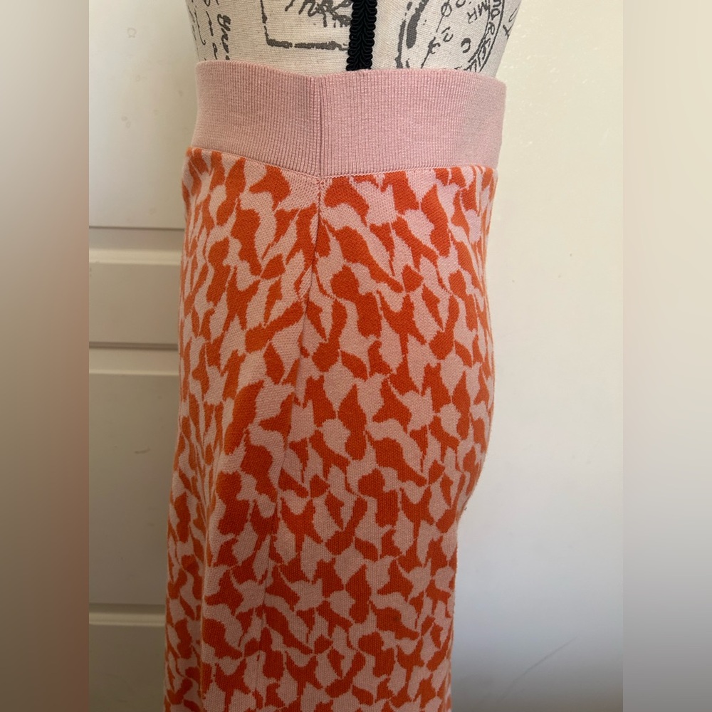Anthropologie Orange and Pink Skirt - Picture 4 of 6
